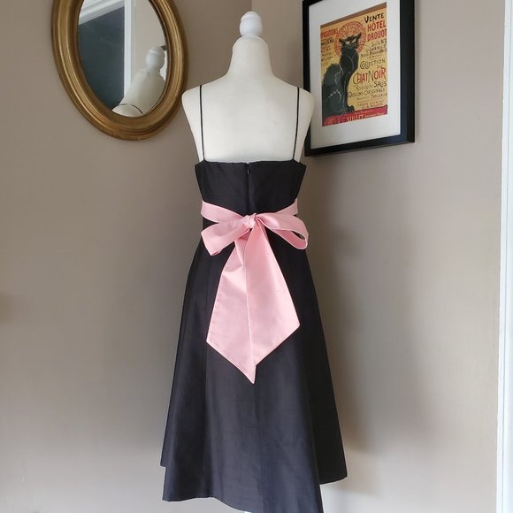 Jenny Yoo Collection Black Formal Dress Sz 10 EUC - Picture 3 of 16